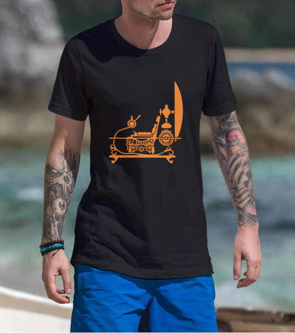 The Time Machine HG Wells Vintage Sci-Fi T-Shirt