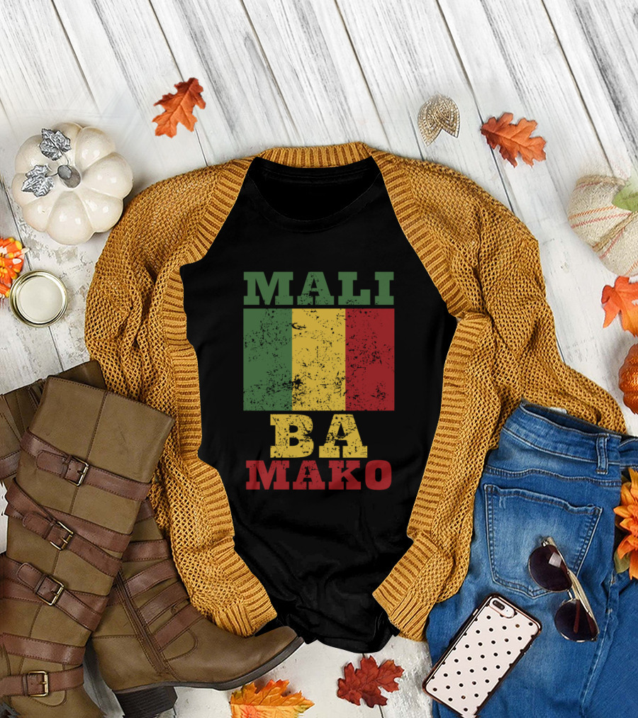 Mali Bamako Flag T-Shirt