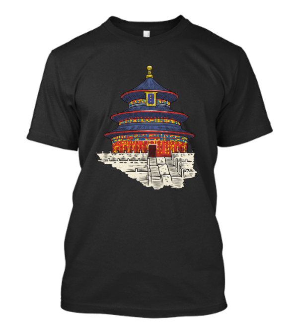 Temple Of Heaven Beijing China Architecture T-Shirt