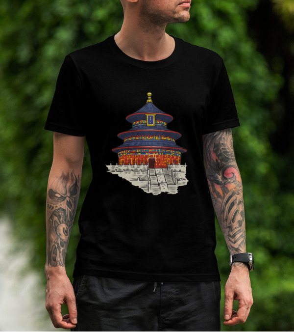 Temple Of Heaven Beijing China Architecture T-Shirt