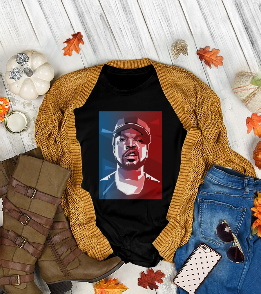 Ice Cube Pop Art Portrait T-Shirt