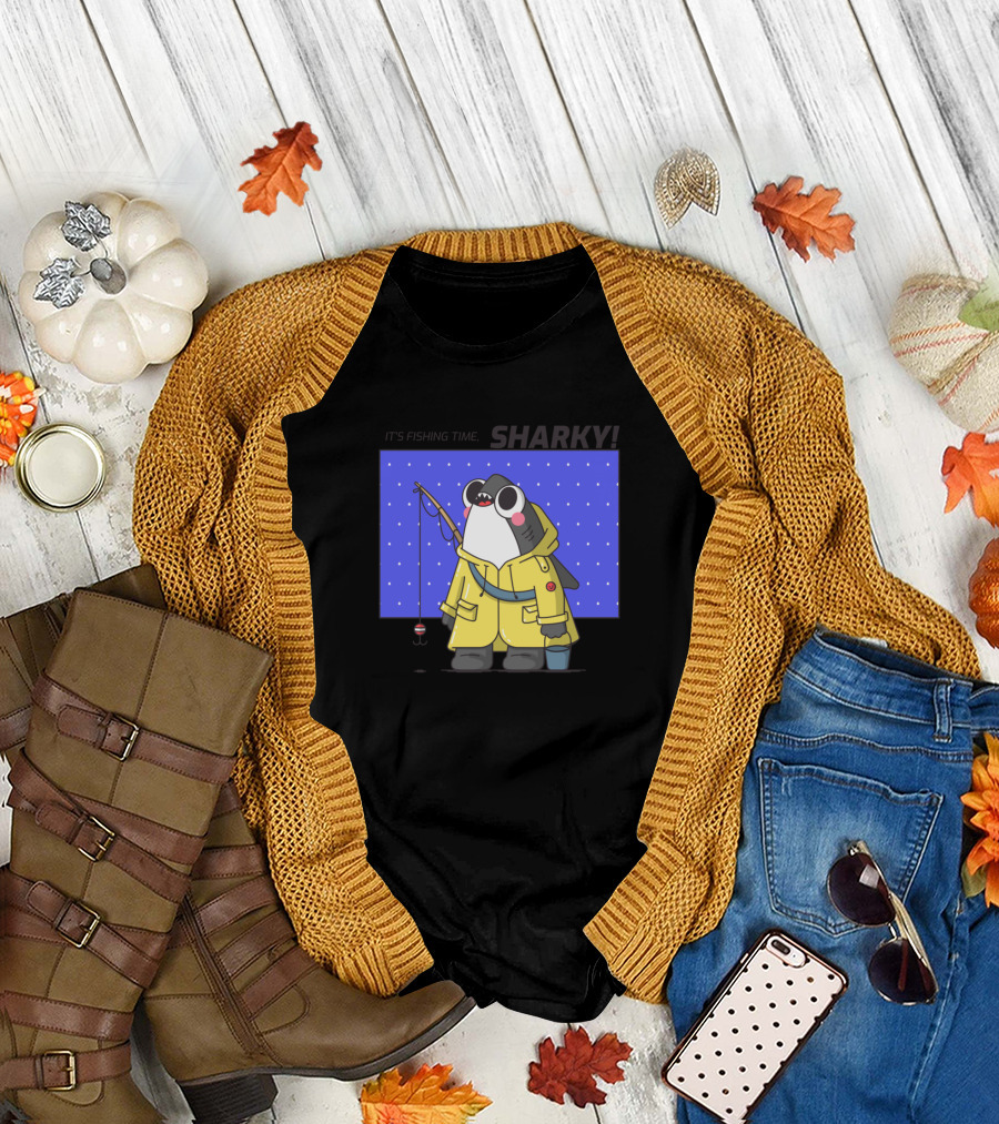 IT'S FISHING TIME SHARKY T-Shirt