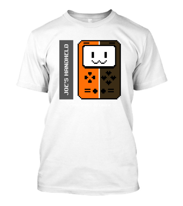 JOE'S HANDHELD PUSH START TO ENTER Retro Gaming Console T-Shirt