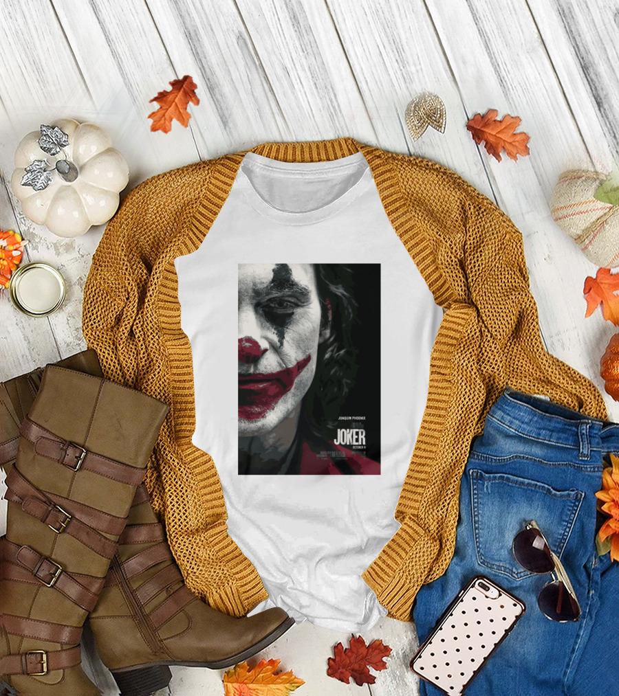 JOAQUIN PHOENIX JOKER OCTOBER 4 T-Shirt