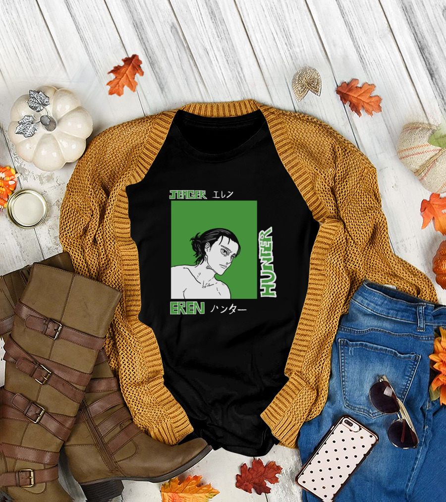 Eren Jaeger Hunter Snk T-Shirt