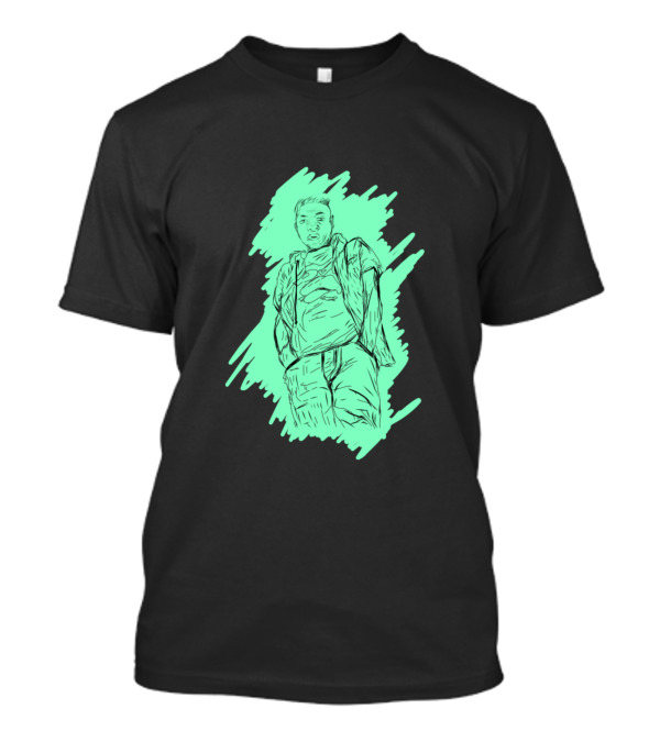 Sketch Post With Colour Urban Comic T-Shirt