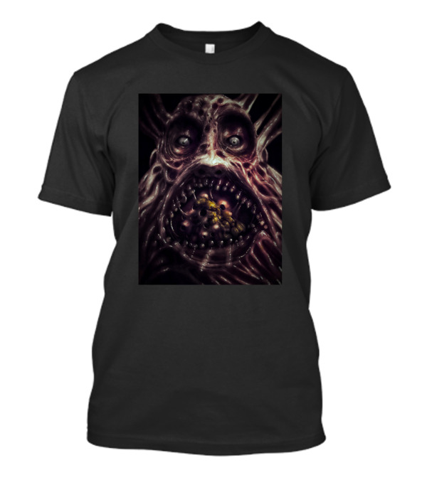 The Corruption Monstrous Horror Creature With Gaping Maw T-Shirt