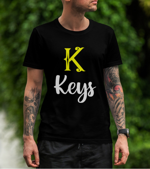 K Keys Keys Surname Keys Second Name T-Shirt