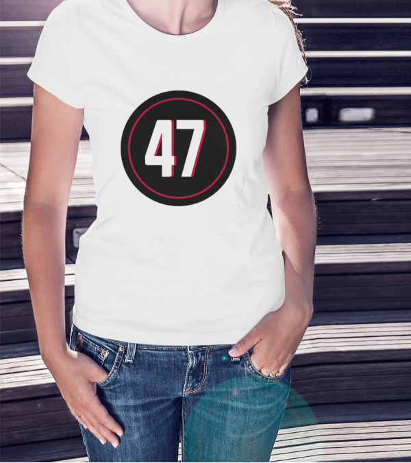 Josh Harris Number 47 Atlanta Falcons Jersey T-Shirt