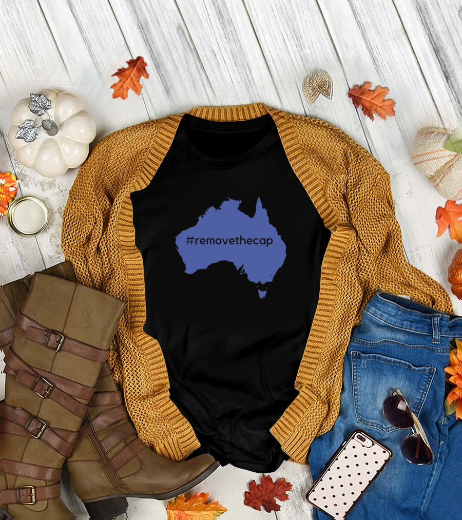 RemoveTheCap Australia Map T-Shirt