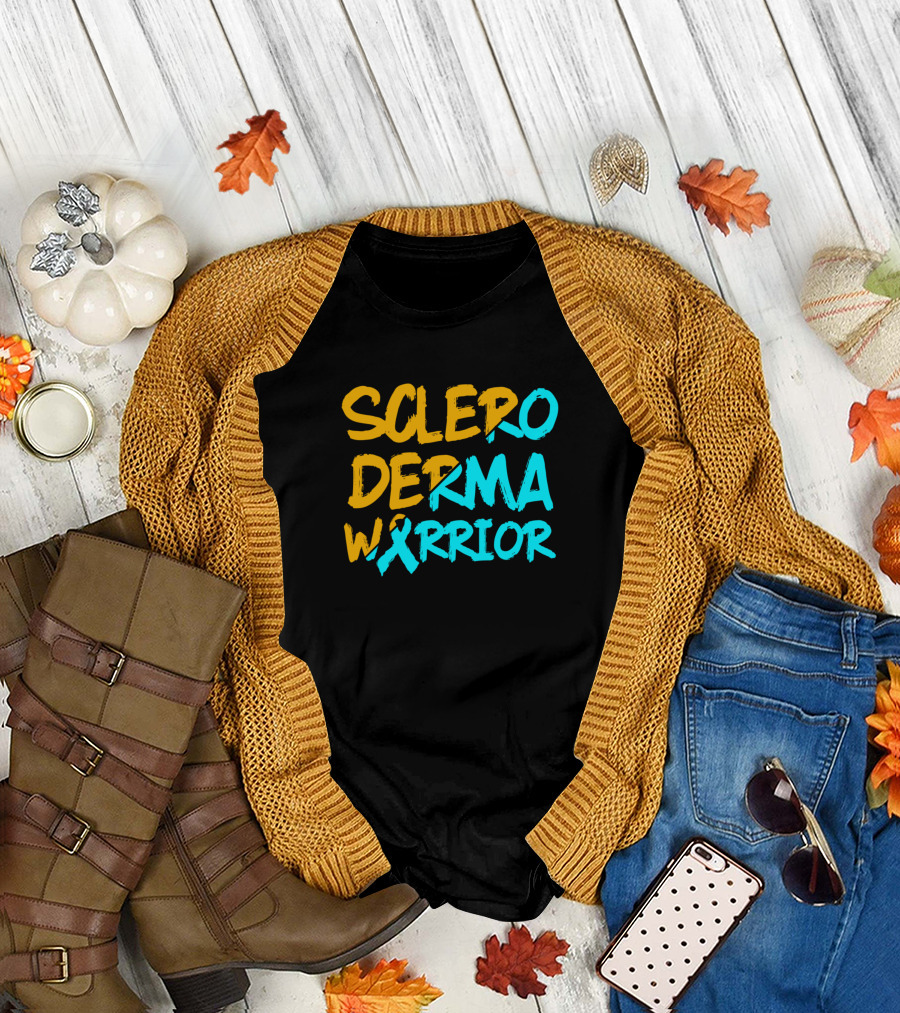 Scleroderma Warrior Awareness Survivor T-Shirt
