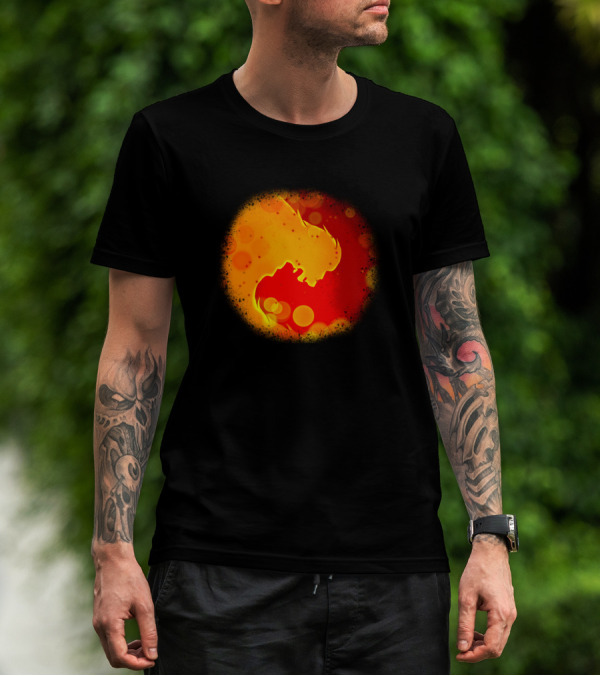 Golden Red Lions Fiery T-Shirt