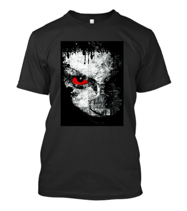 Red Eye Grunge Face T-Shirt