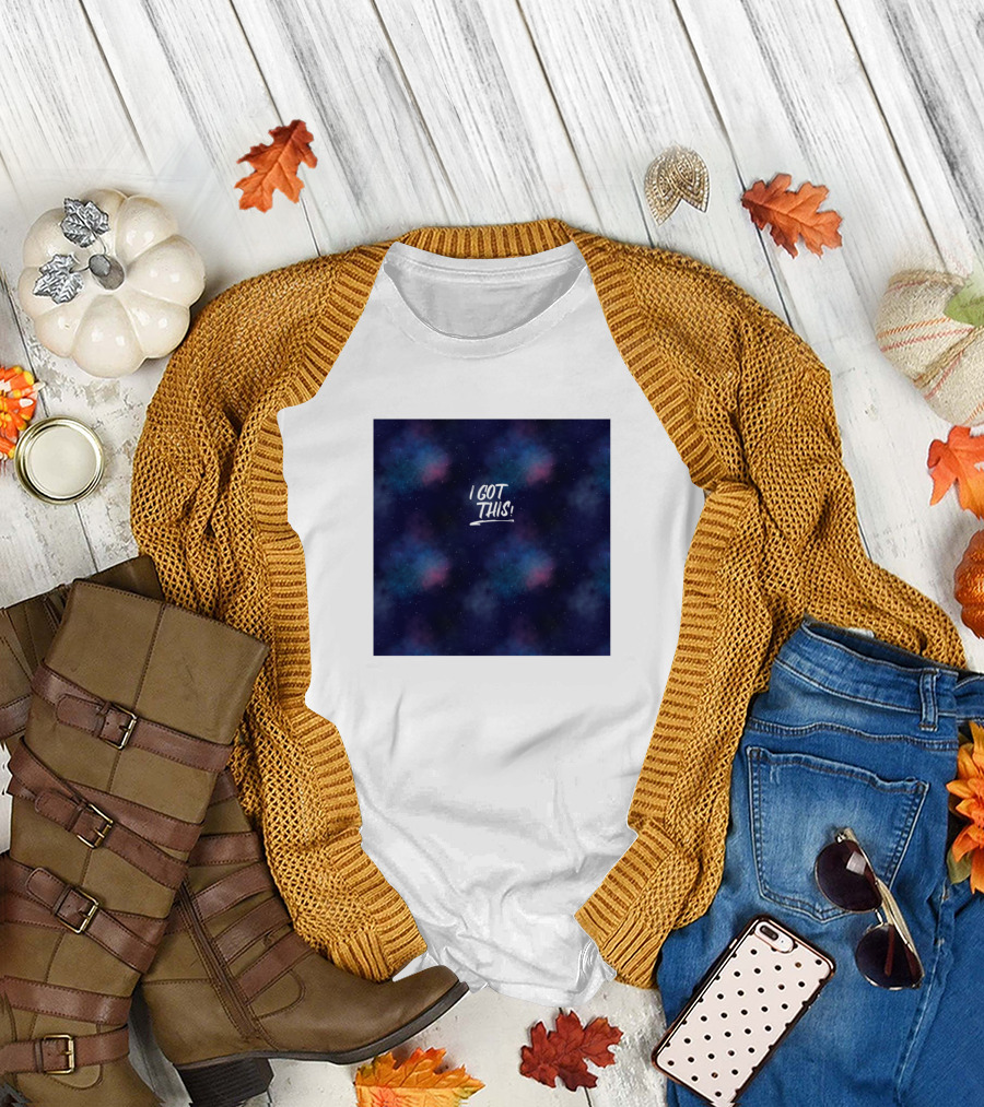 I Got This Beautiful Night Galaxy T-Shirt