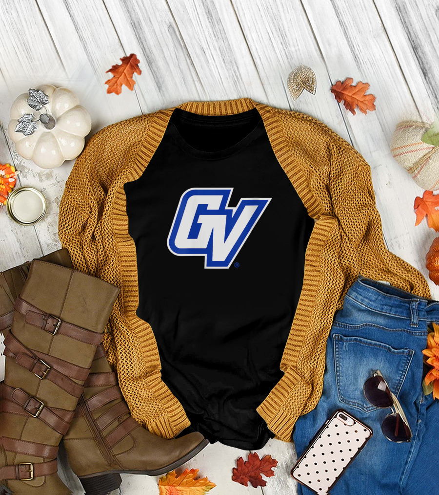 Grand Valley State University Lakers GV Logo NCAA T-Shirt