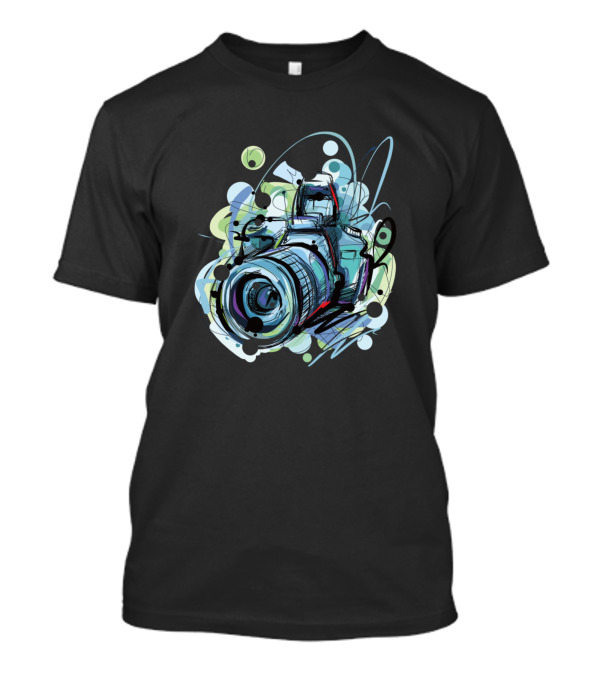 Lovely Camera Artistic Abstract Canon T-Shirt
