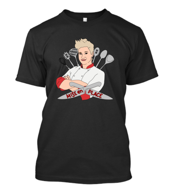 Mise En Place Chef With Kitchen Tools T-Shirt