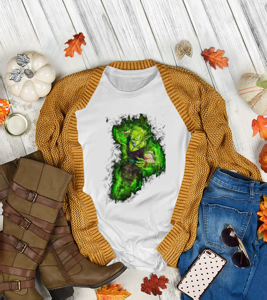 Dragon Ball Namek Warrior Piccolo Power Aura T-Shirt
