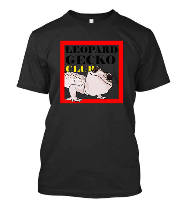 Leopard Gecko Club Vector T-Shirt