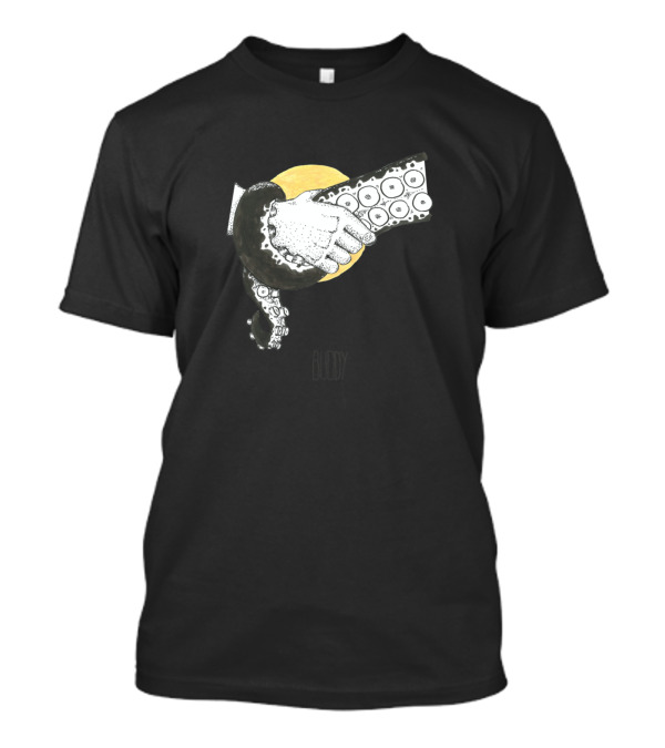 Buddy Octopus Human Friendship T-Shirt