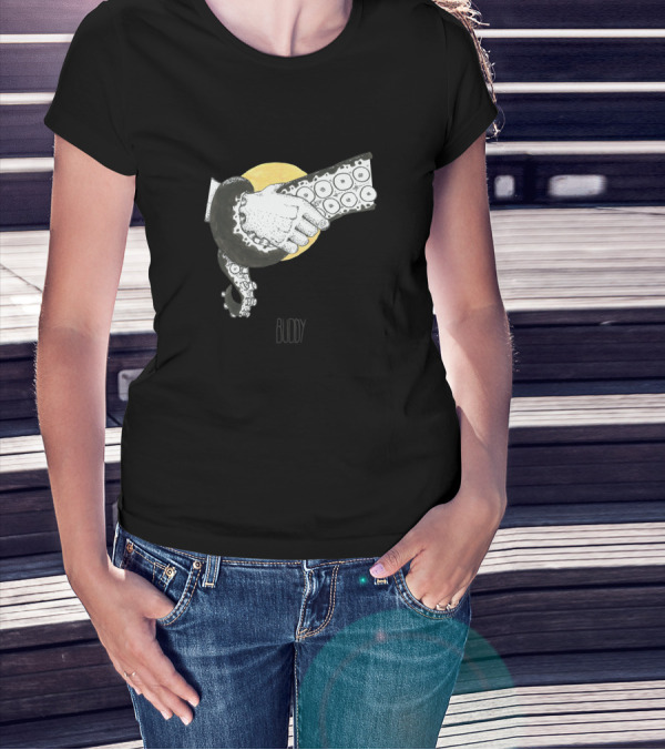 Buddy Octopus Human Friendship T-Shirt