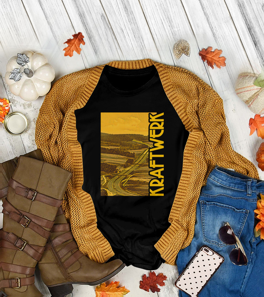 Kraftwerk Autobahn Retro Fanart T-Shirt