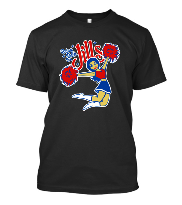 Bring Back The Jills Buffalo Bills Cheerleader Pom Poms T-Shirt