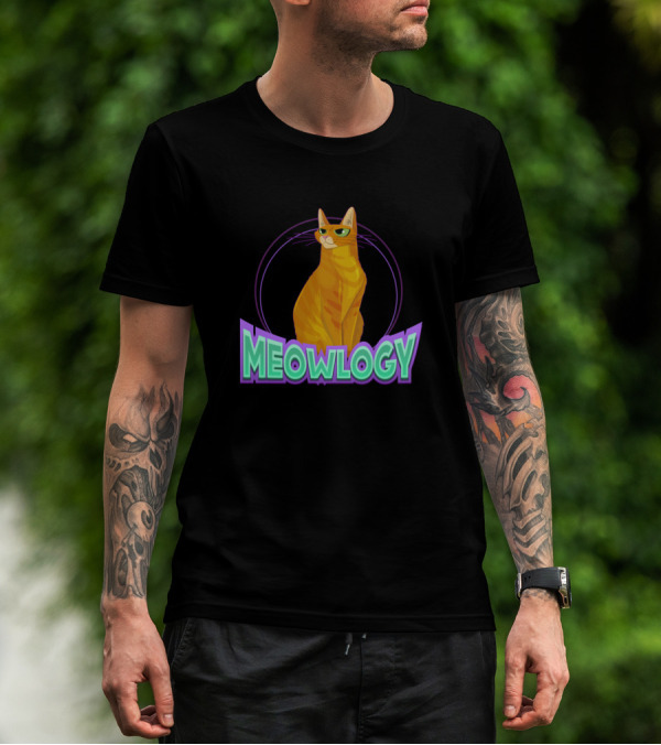 Meowlogy Cat Lovers Pet Owner Cat T-Shirt