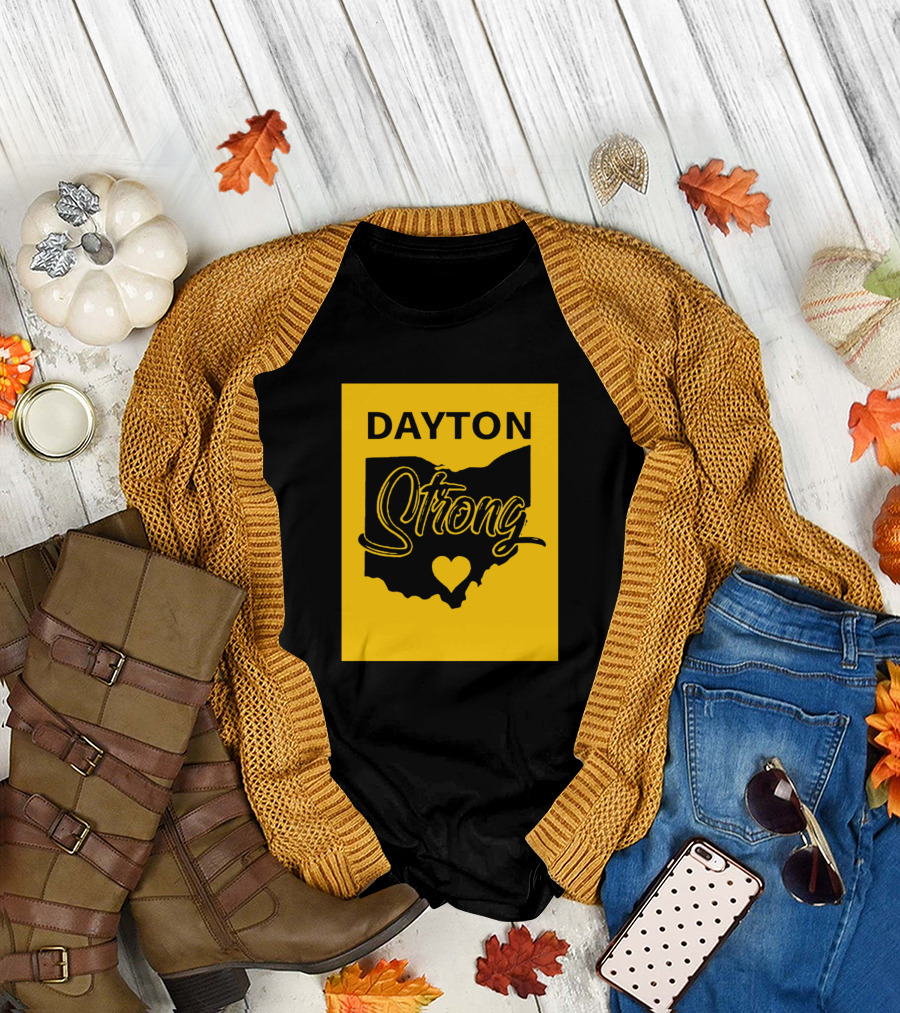 DAYTON STRONG OHIO HEART T-Shirt