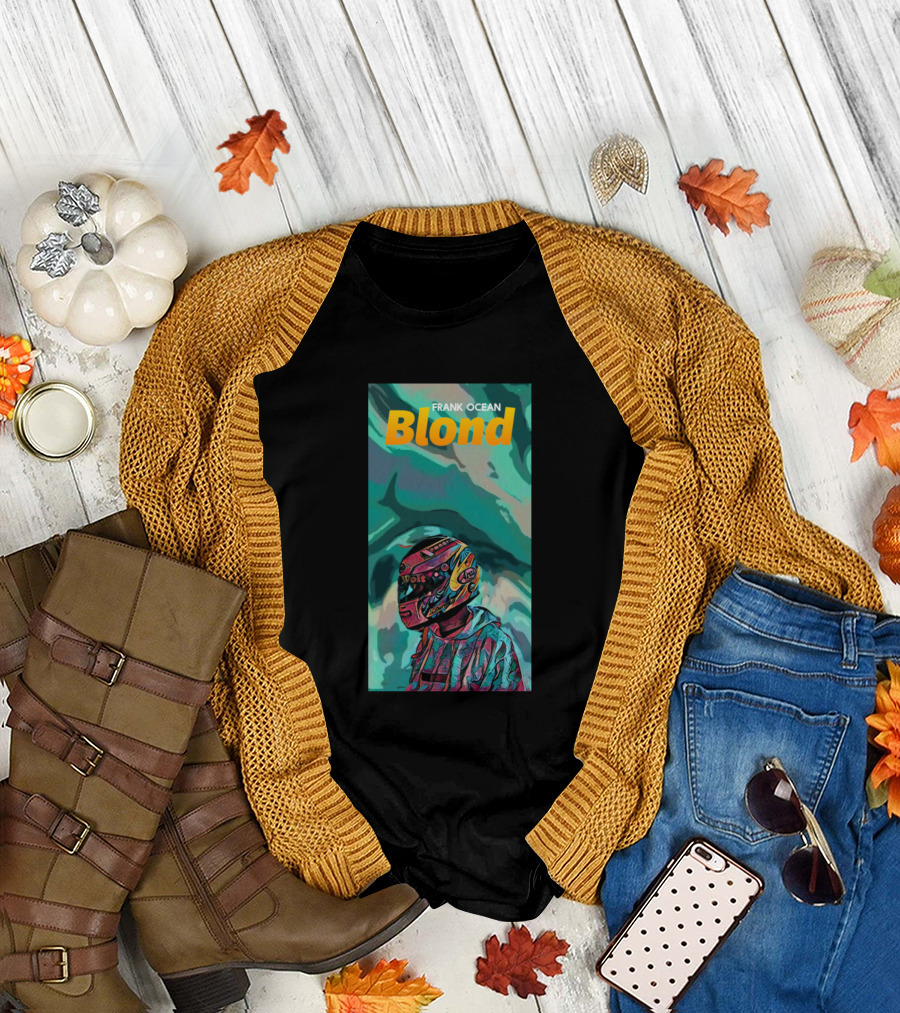 Frank Ocean Blond Racing Helmet T-Shirt