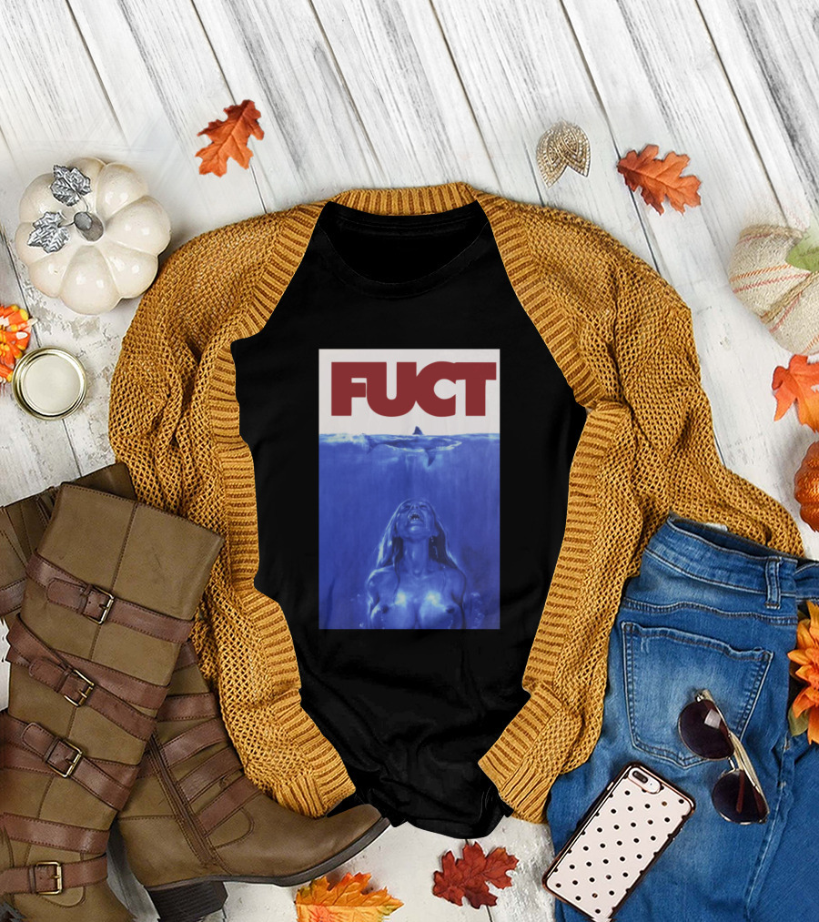 FUCT Jaws Parody Classic T-Shirt