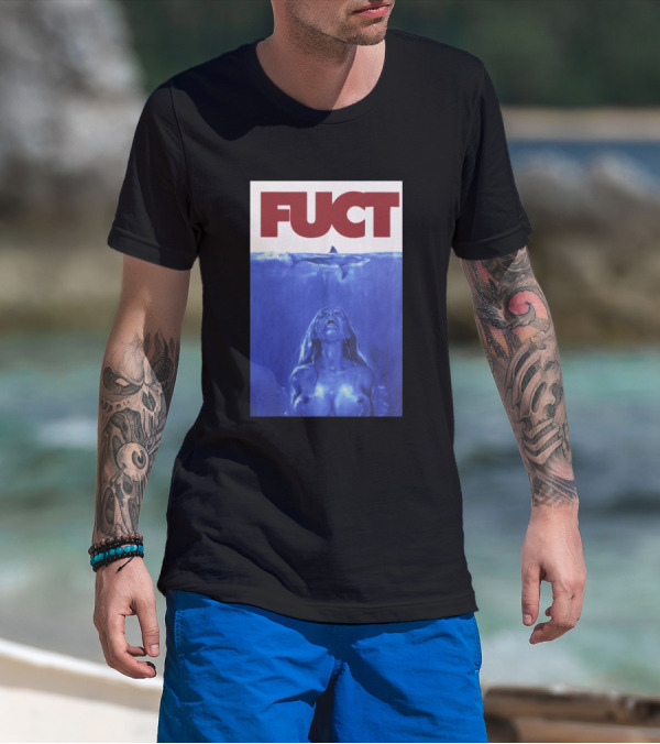 FUCT Jaws Parody Classic T-Shirt