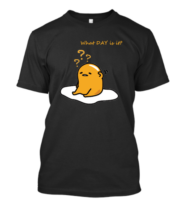 What Day Is It Lazy Gude Missing Day T-Shirt