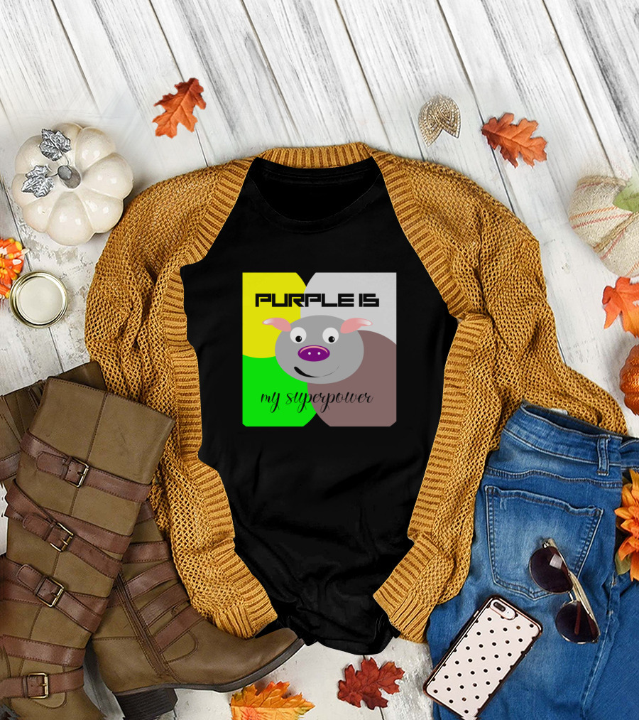 Purple Is My Superpower T-Shirt