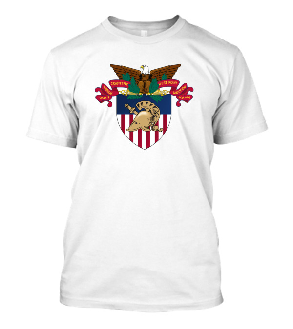 West Point United States Military Academy Emblem Honor Duty Country U.S.M.A T-Shirt