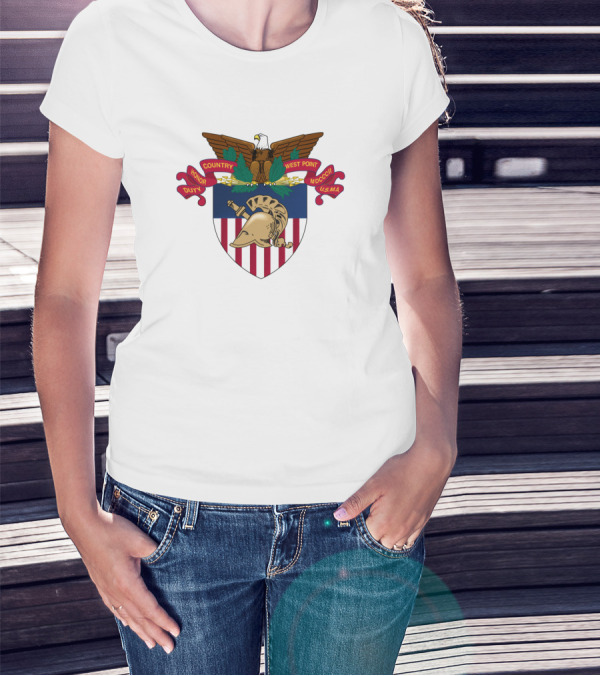 West Point United States Military Academy Emblem Honor Duty Country U.S.M.A T-Shirt