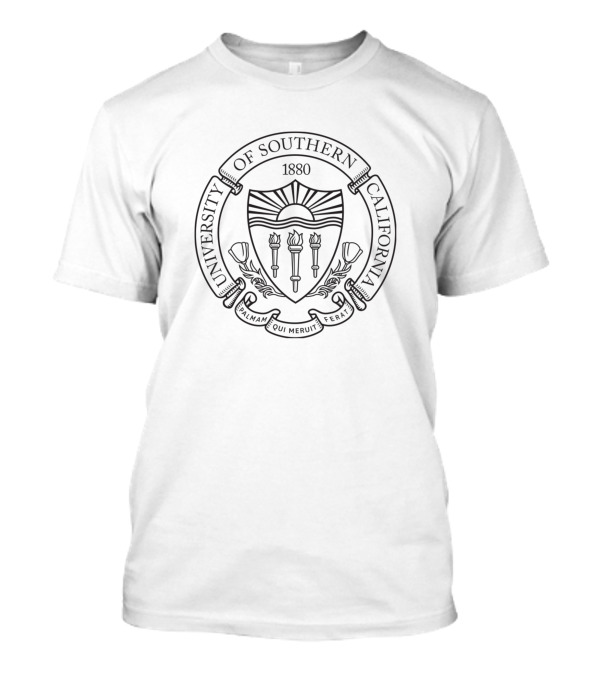 University Of Southern California USC 1880 Official Seal T-Shirt