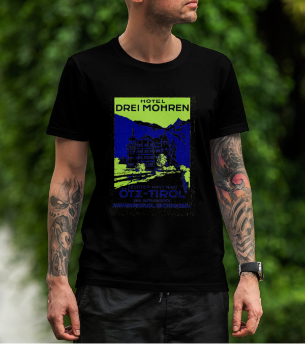 Hotel Drei Mohren Ötz Tirol Mohrinhäusl Untergurgl T-Shirt