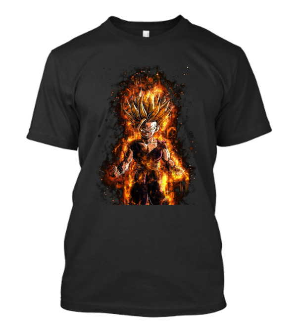 Super Saiyan My Explosion Anime Energy Burst T-Shirt
