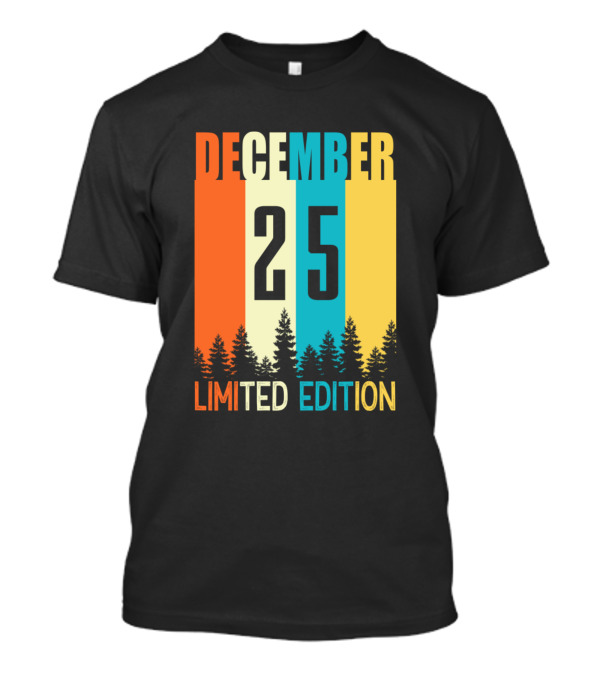 December 25 Vintage Birth T-Shirt