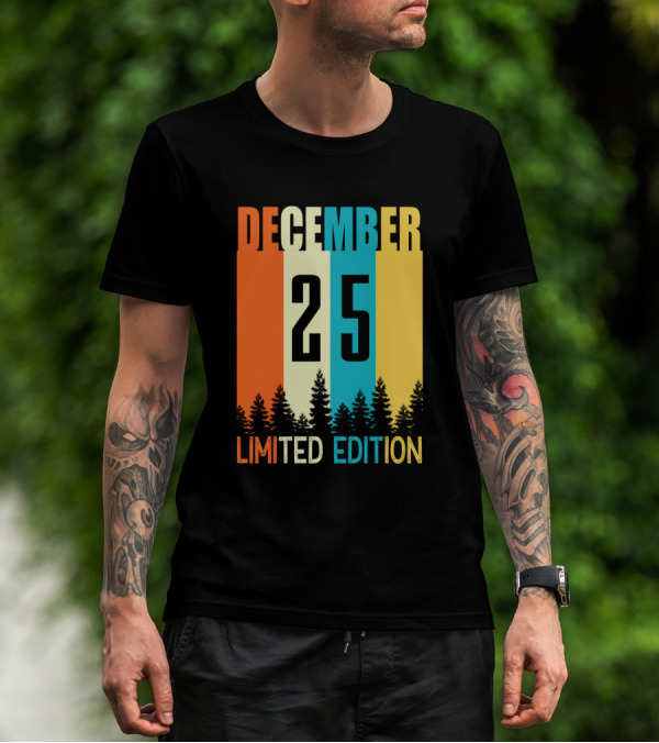 December 25 Vintage Birth T-Shirt