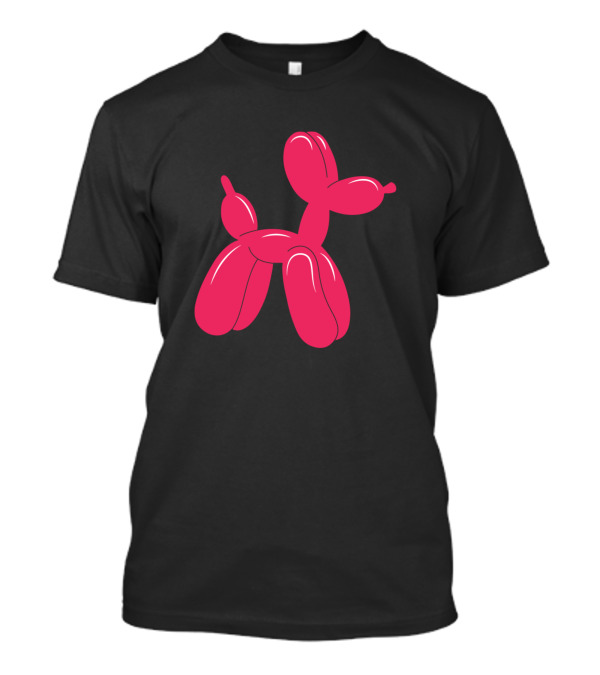 Pink Balloon Dog Iconic Pop T-Shirt