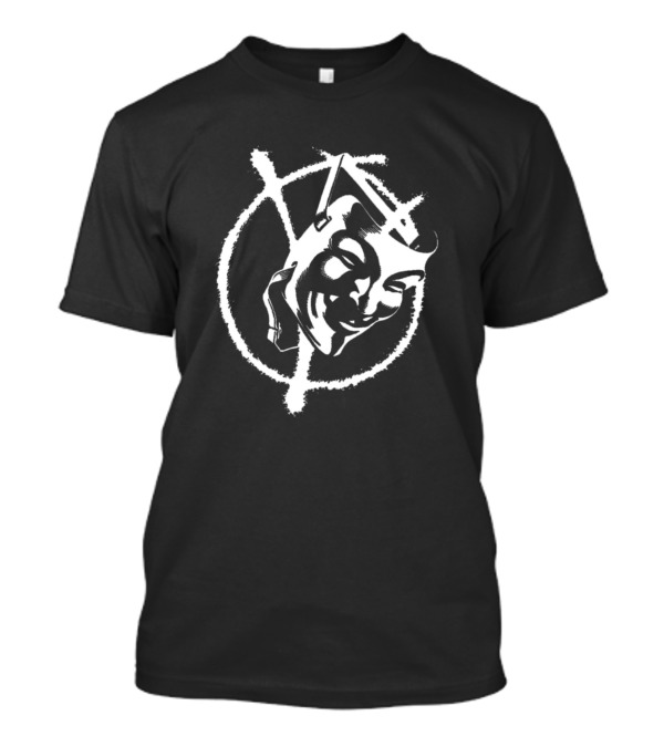 Vendetta Guy Fawkes Mask Anarchy T-Shirt