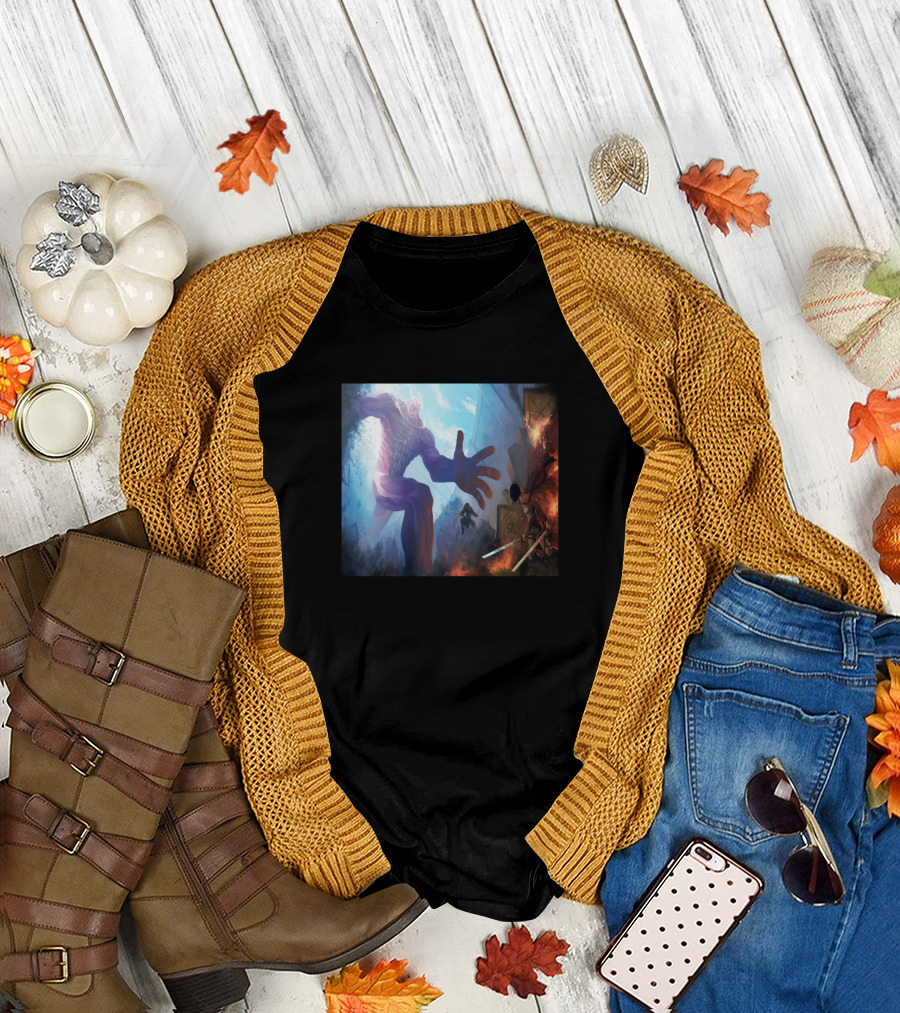 Attack on Titan Slayers Epic Battle Scene T-Shirt