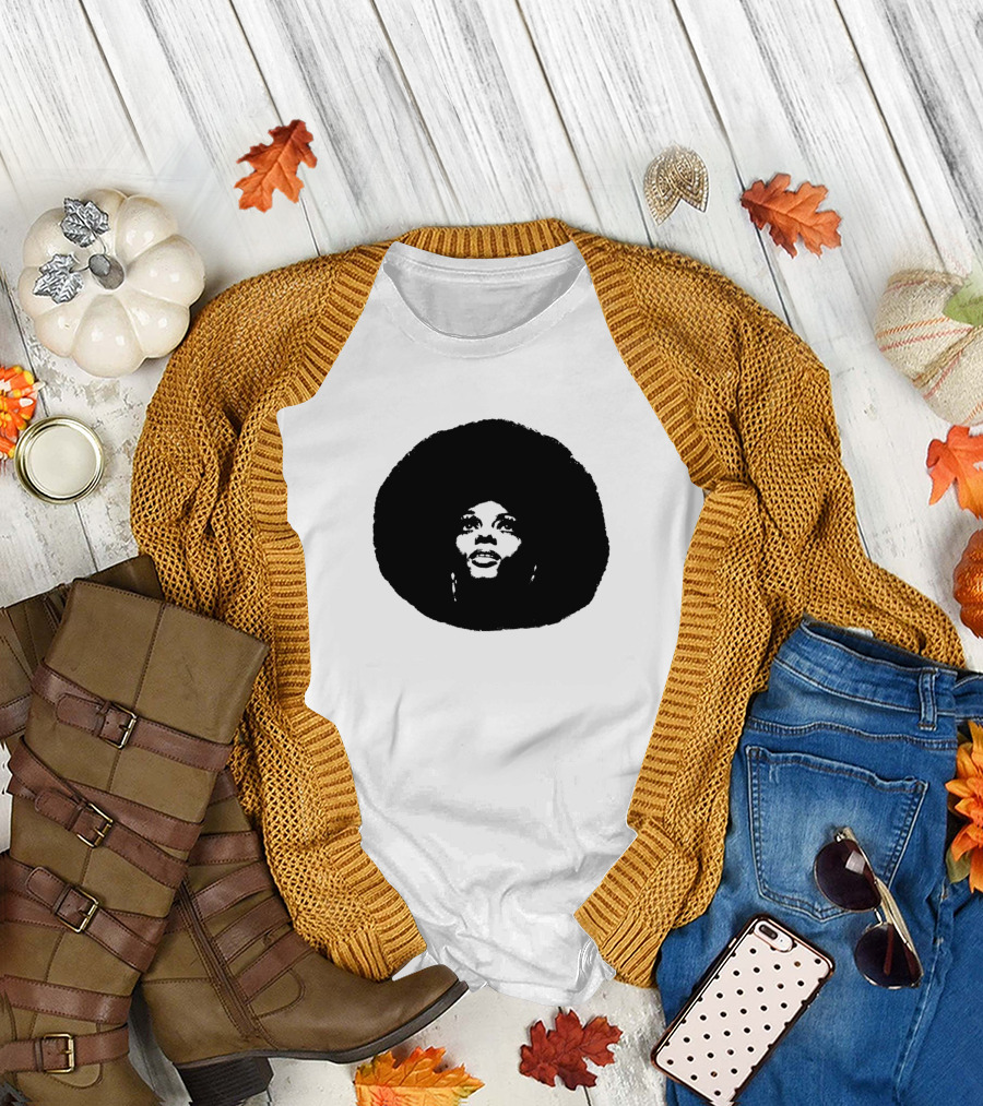 Diana Ross Afro Pop Art Iconic T-Shirt
