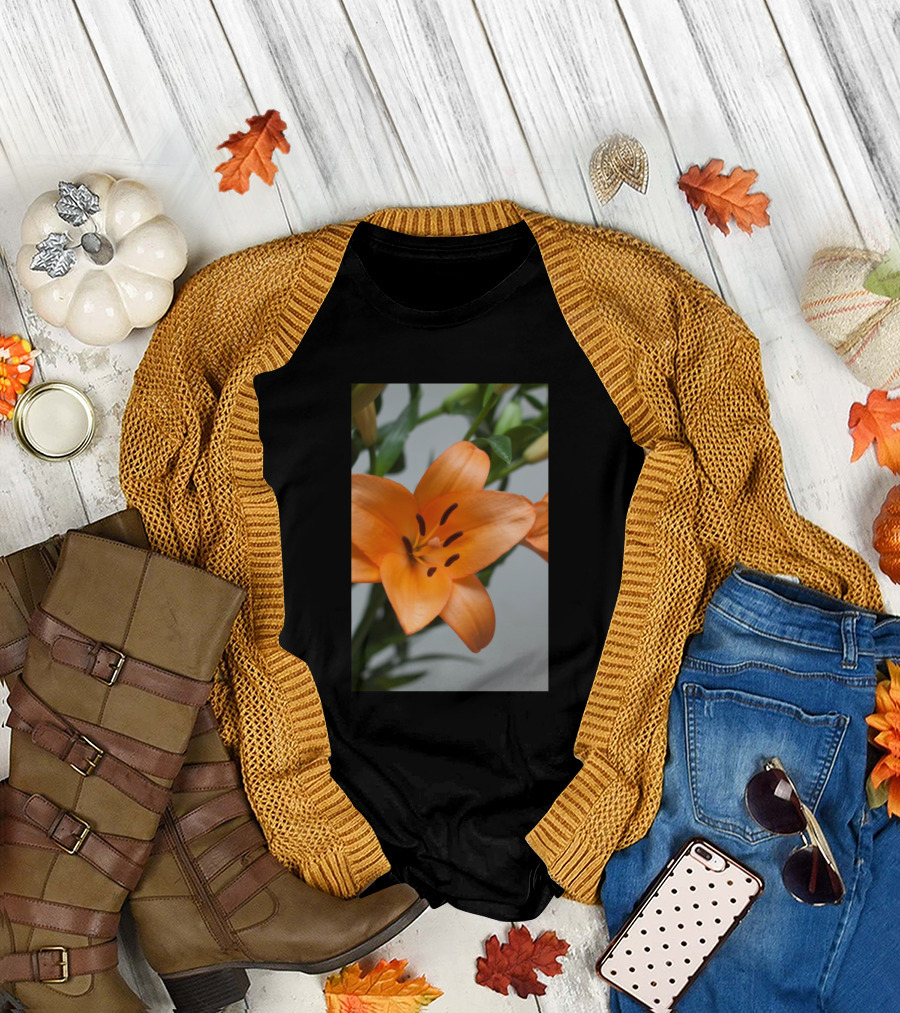 Lily Flower Orange Blossom T-Shirt