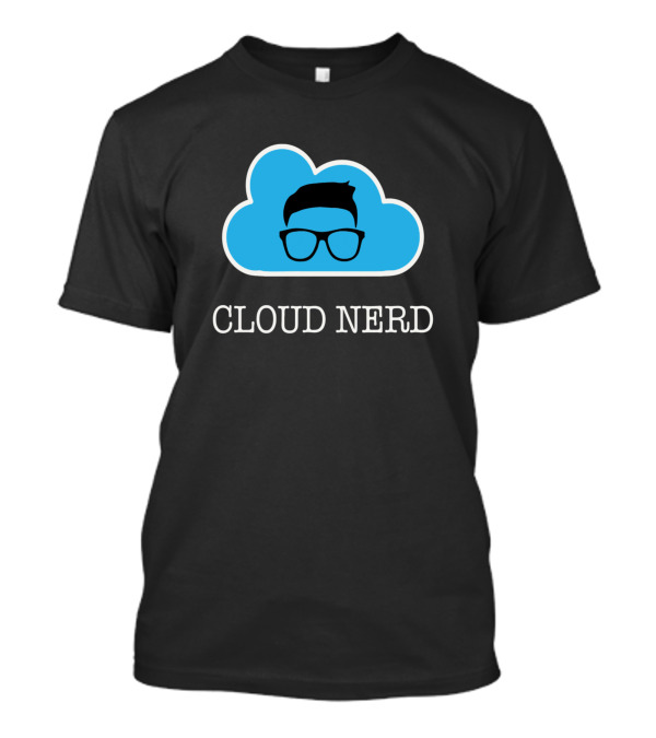 Cloud Nerd Funny Programmer Glasses T-Shirt
