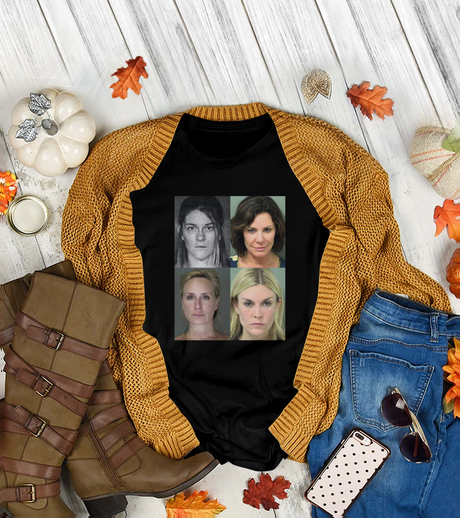 Rhony Felons Mugshots Real Housewives of New York Odnk003 T-Shirt