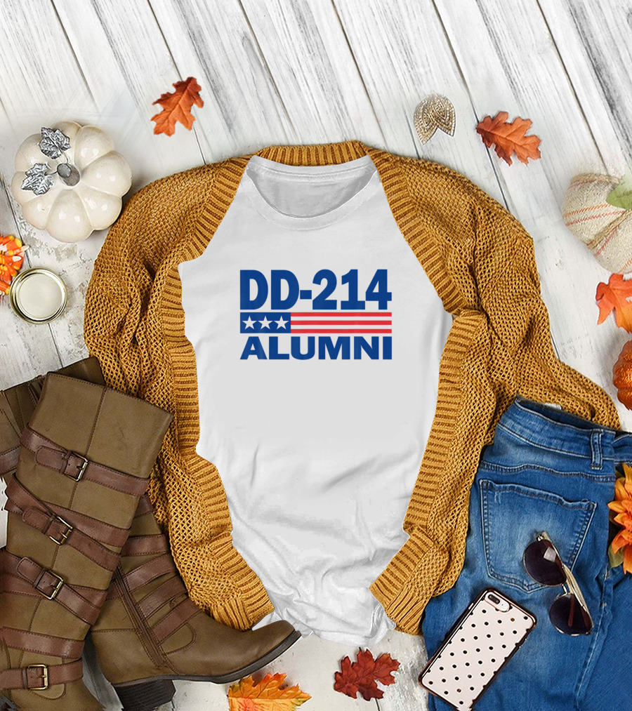 DD-214 Alumni Patriotic T-Shirt