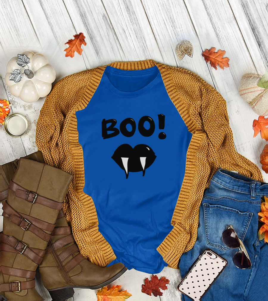BOO Vampire Lips T-Shirt